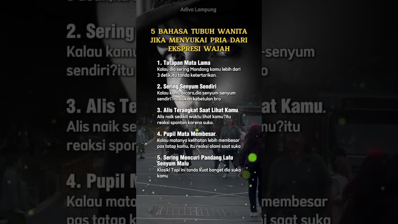 5 Ekspresi wajah wanita saat menyukai pria #inspiration #psikologi #bahasatubuhwanita #shorts