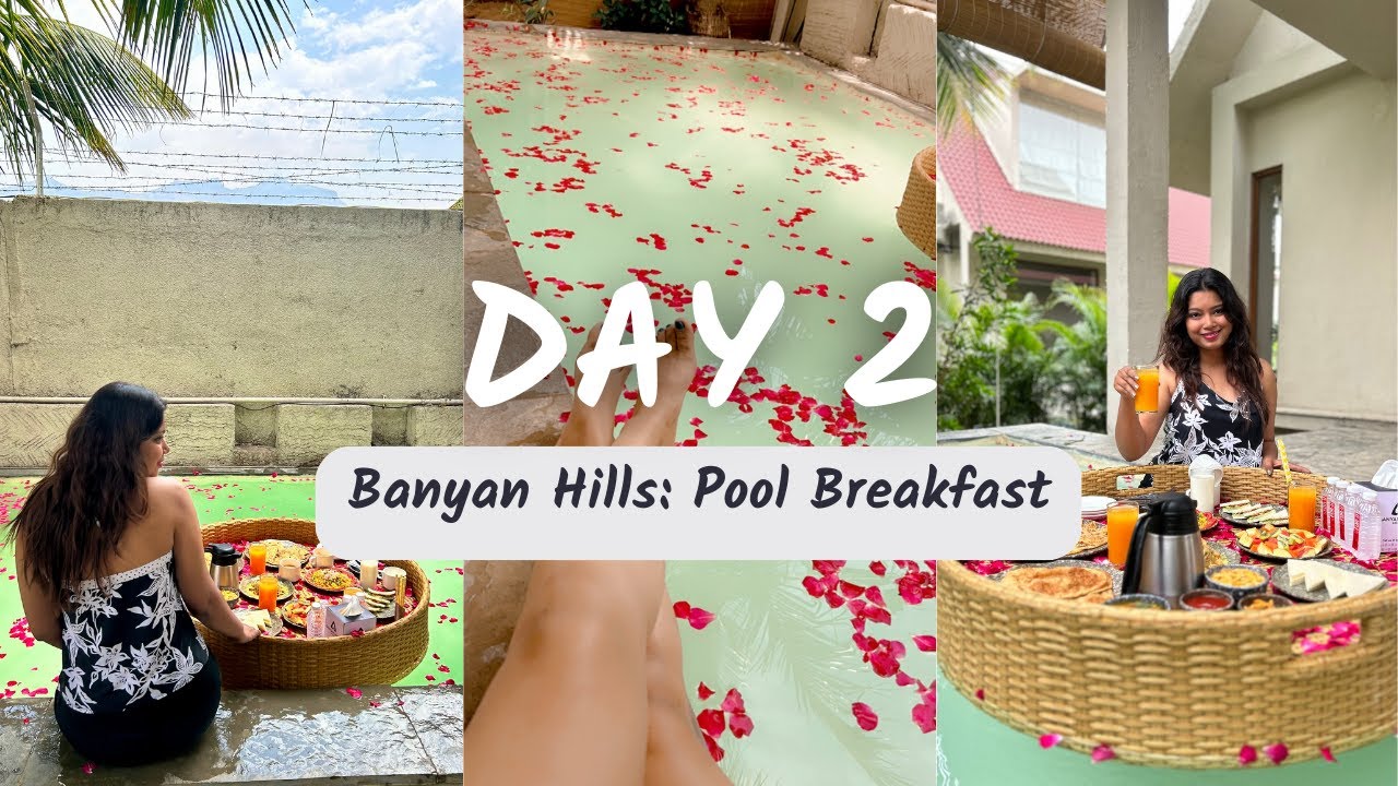 A Unique Staycation at Banyan Hills | Weekend Getaway with friends | floating breakfast in Gujarat