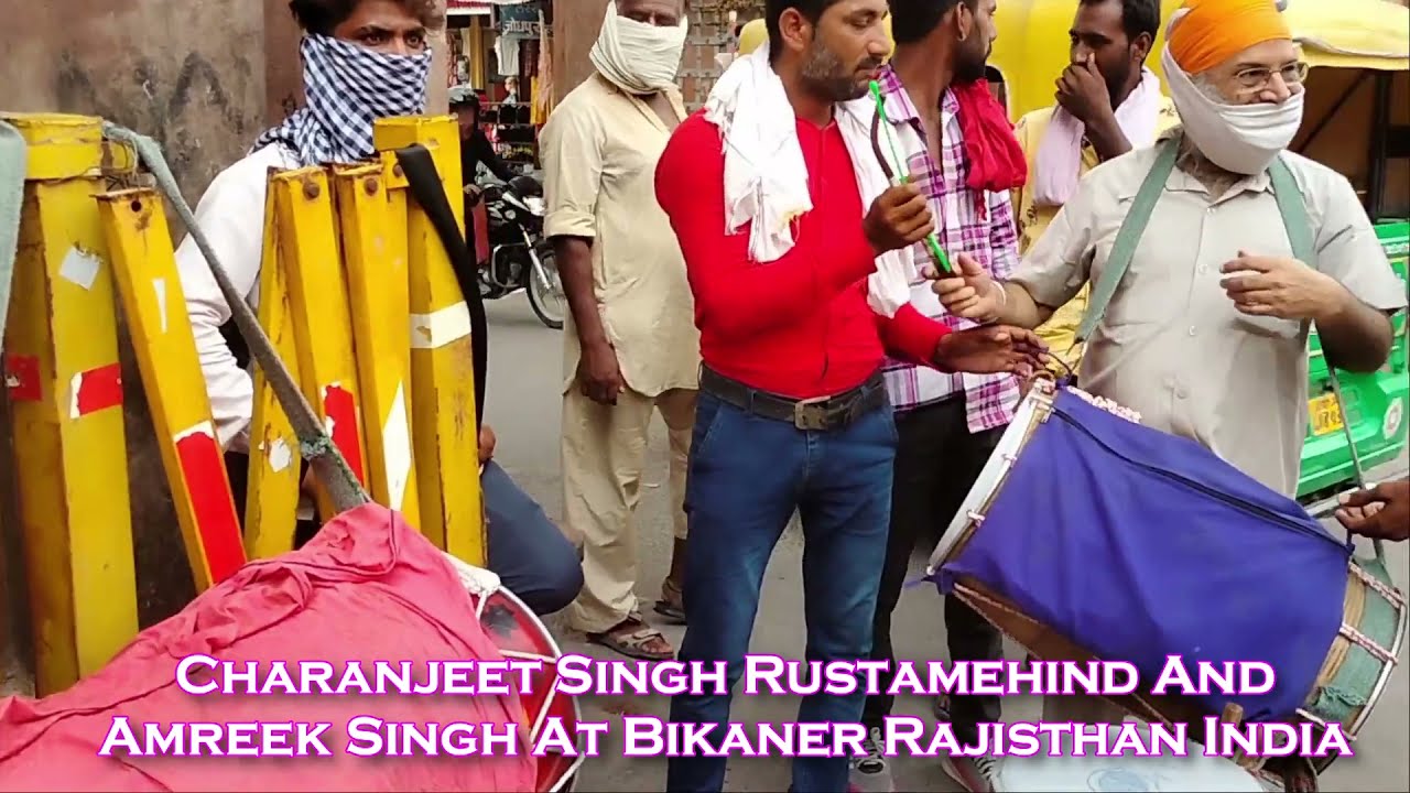 Charanjeet Singh Rustamehind And Amreek Singh At Bikaner Rajisthan India