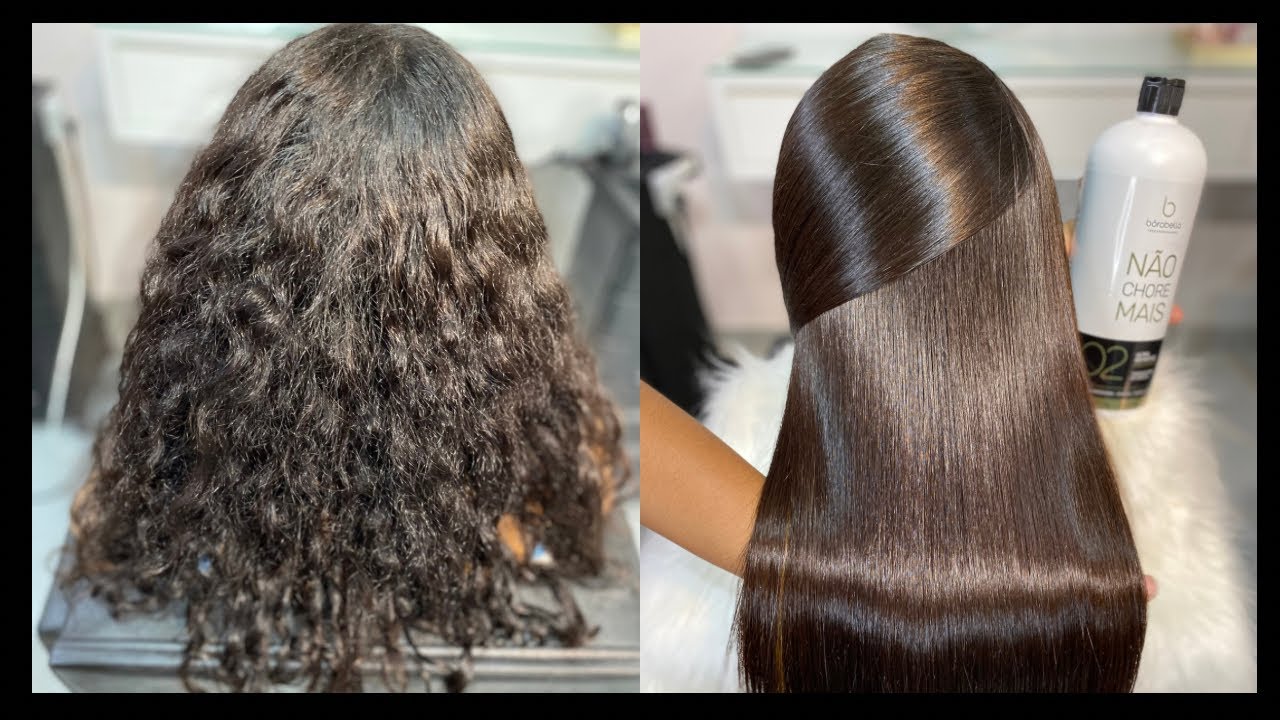 COMO ALISAR CABELO CACHEADO COM PROGRESSIVA SEM FORMOL NÃO CHORE MAIS BORABELLA