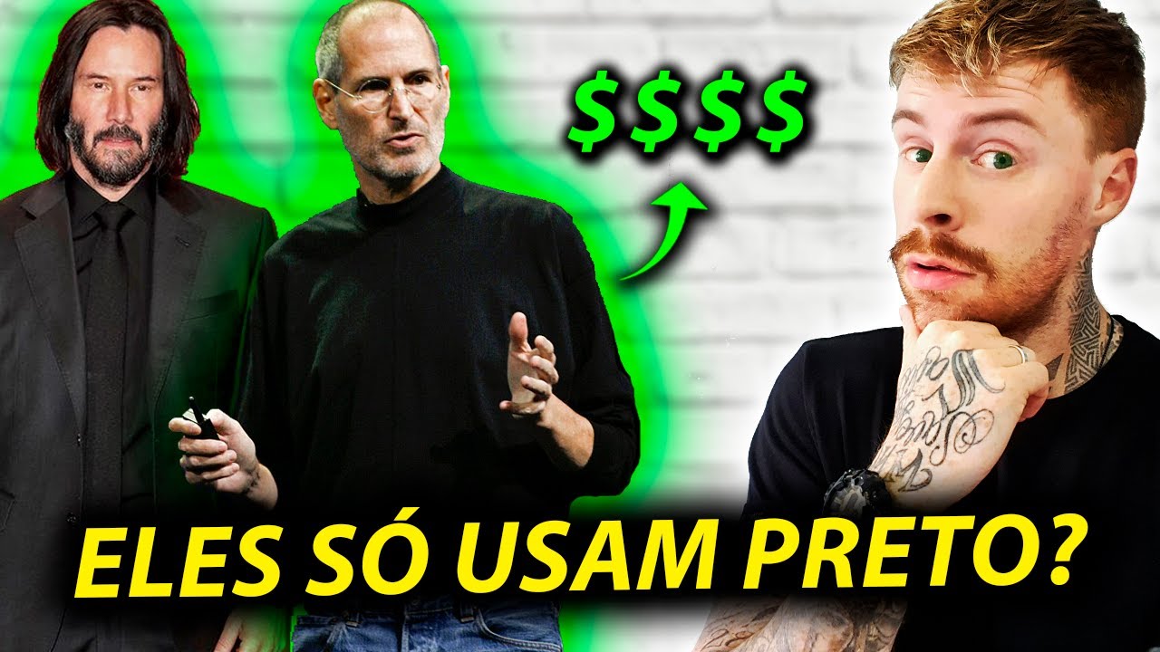 Os MILIONÁRIOS usam a MESMA COR DE ROUPA sempre? Por que? Funcionaria com VOCÊ?
