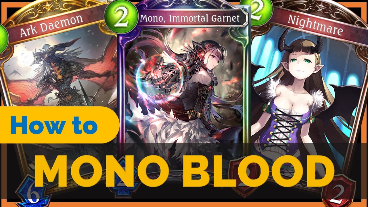 Mono Bloodcraft OTK Drive | Shadowverse RSC Gameplay