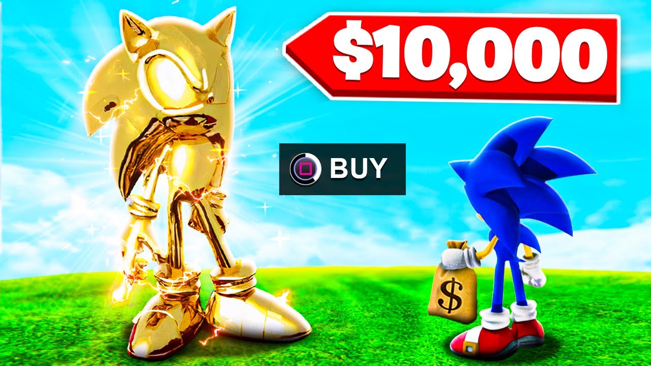 I Spend $10,000 On A SONIC Suit In GTA 5 RP!