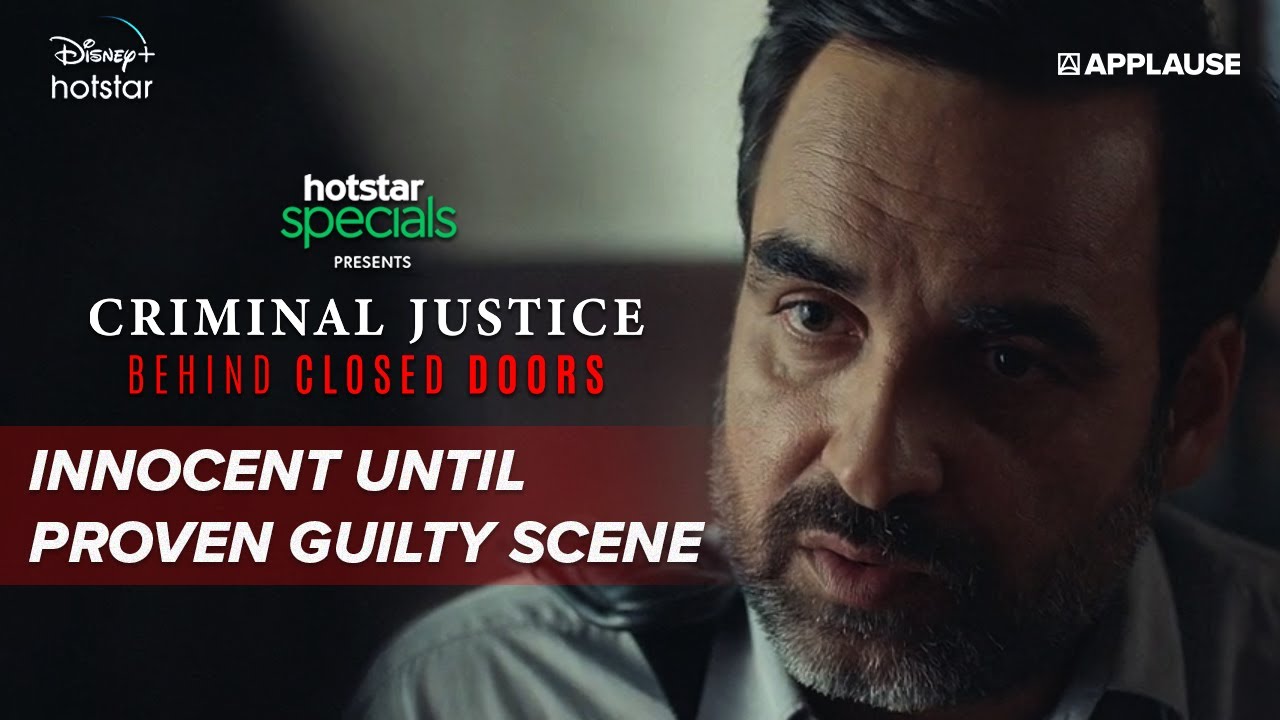 Innocent Until Proven Guilty - Scene | Pankaj Tripathi | Criminal Justice S2 | Disney+ Hotstar VIP