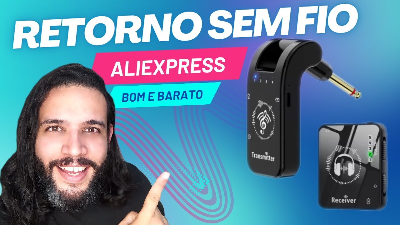 Monitor para Fone de ouvido bom e barato | Tudo sobre o transmissor baratinho do Aliexpress