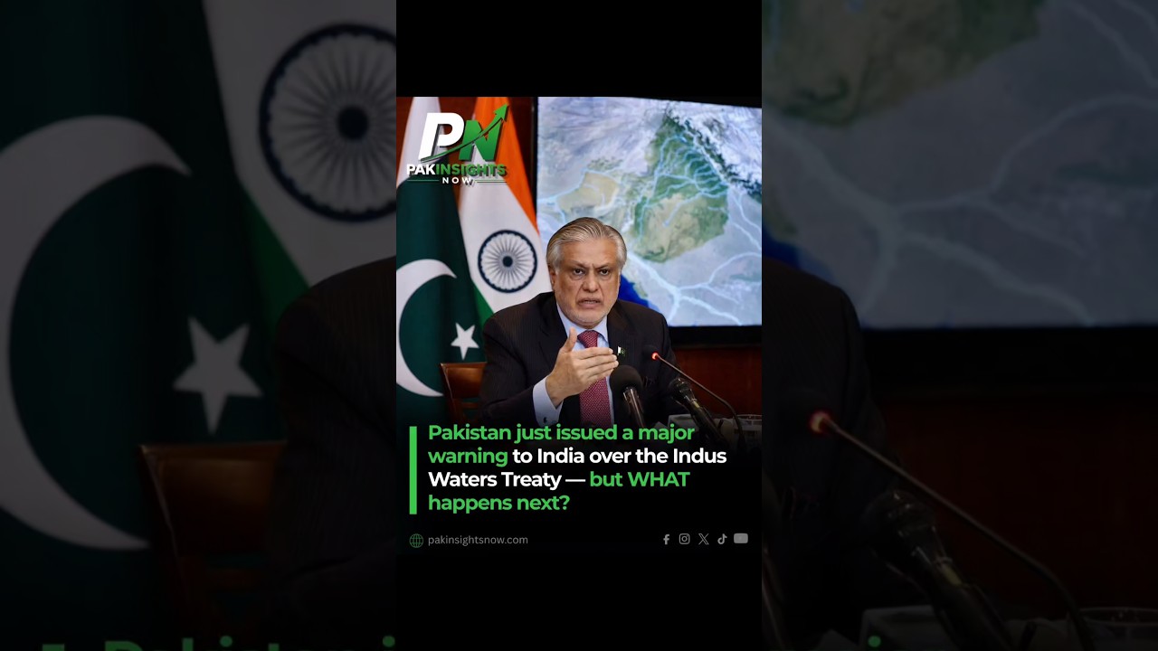 Pakistan India over the Indus Waters Treaty #Pakistan #India #IndusWatersTreaty #IndusRiver #shorts