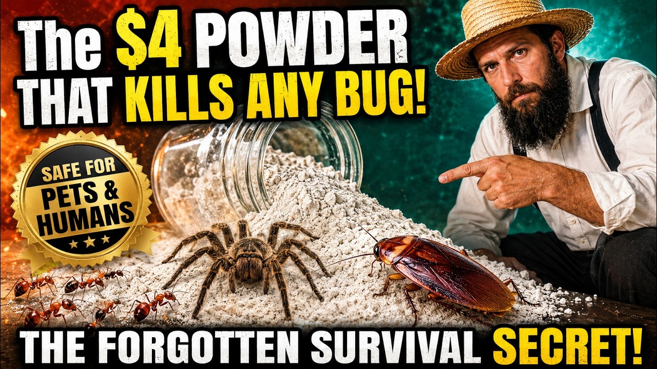 The Ancient Powder That Kills Any Bug... And Why Pest Control Companies Pretend It Doesn't Exist