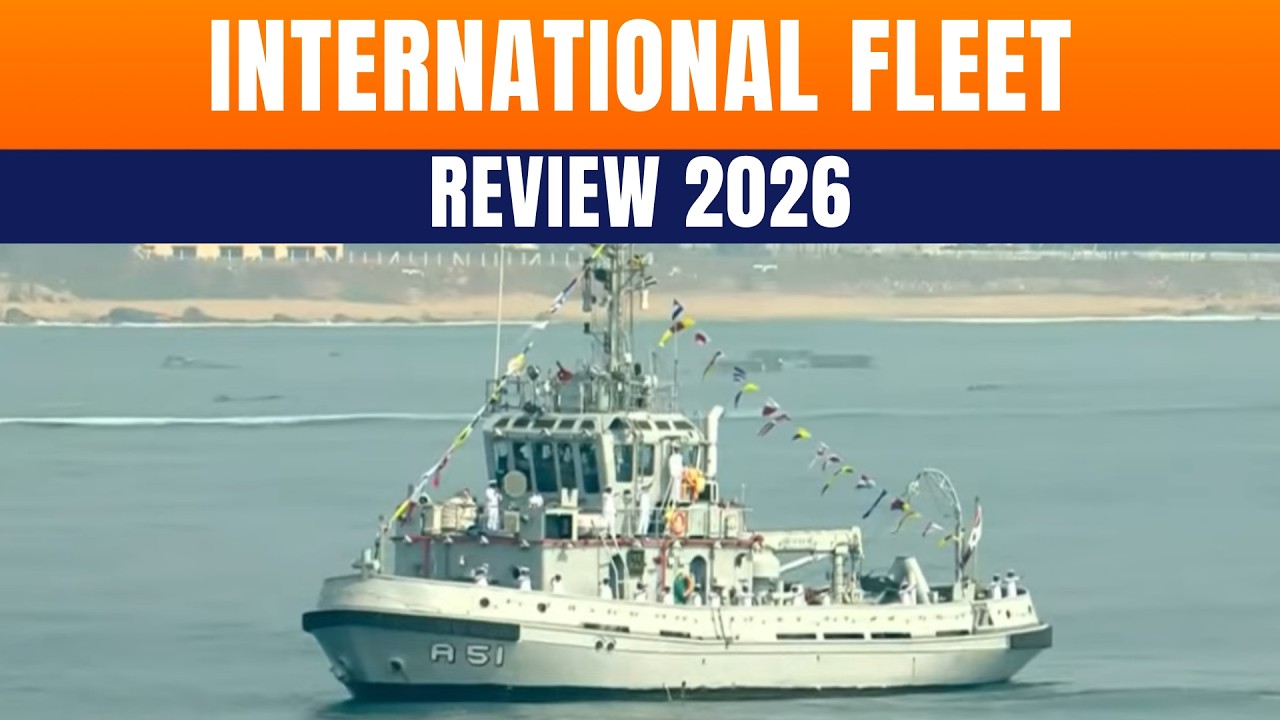 LIVE: President Droupadi Murmu Attends International Fleet Review In Visakhapatnam | News9