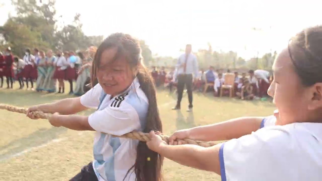 Tug of War | Girls Category | Holyland English School | The MJ Production| Bhadrapir-2, Jhapa