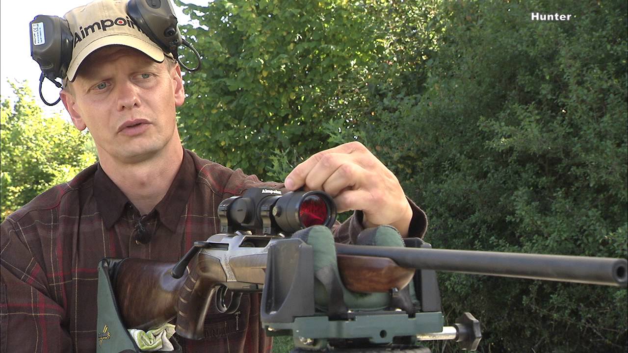 Aimpoint Hunter - Inskjutning