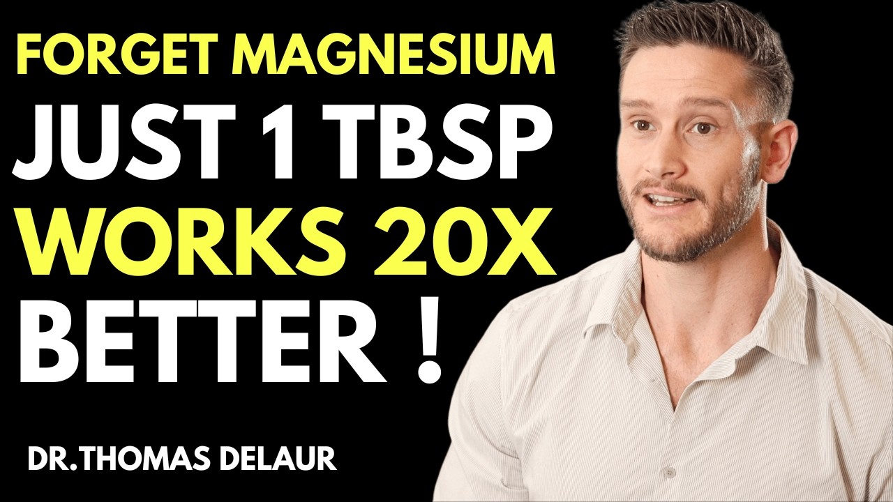 Before You Buy Magnesium Glycinate Again, Watch THIS (FOOD Works 20x Better) | Thomas Delaur