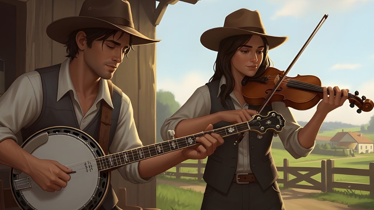 Calm & Cozy Country Banjo Music | Relaxing Folk Instrumental BGM
