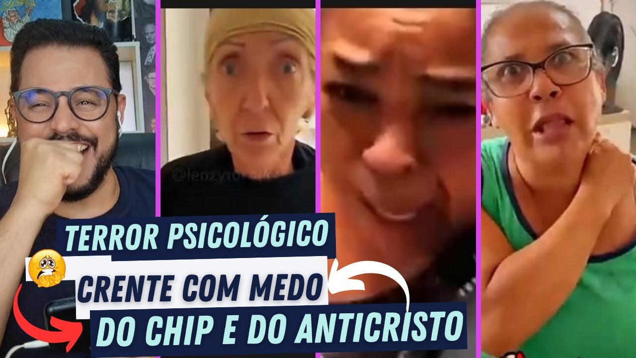TERROR PSICOLÓGICO: CRENTES COM MEDO DO CHIP E DO ANTICRISTO