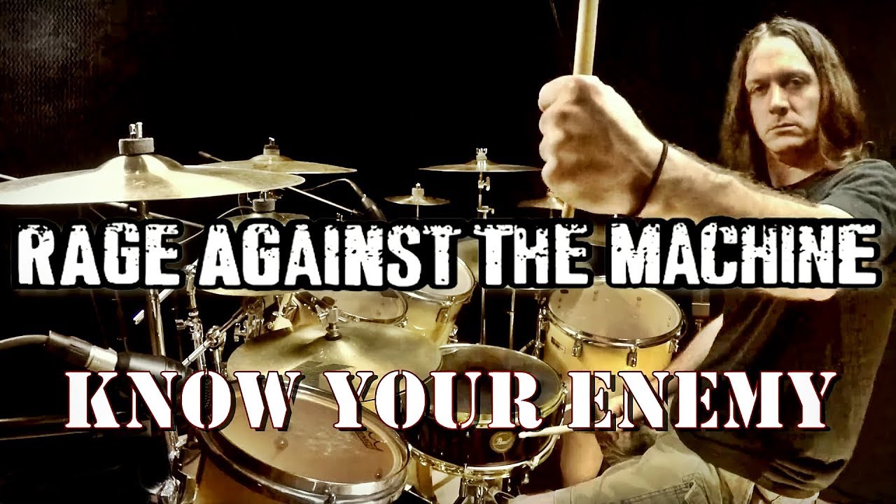 Rage Against the Machine - Know Your Enemy - Drum Cover