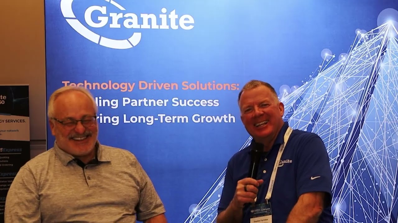 Granite Channels Champions Partner Allan Jaffe at Top Speed Data