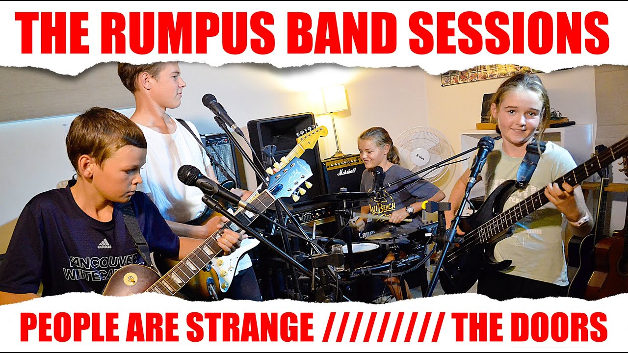 People Are Strange (Cover) - The Doors - RUMPUS - Family Band / Kids Band / Rock Band