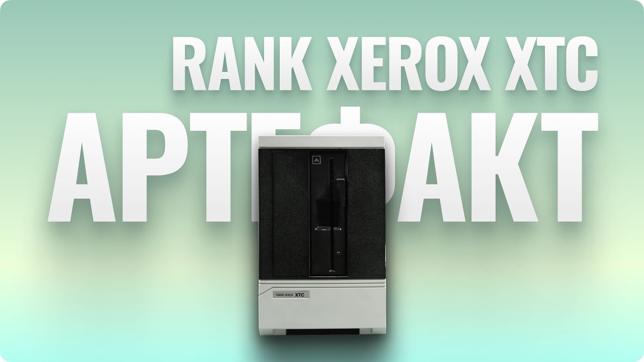 XEROX XTC - это не бумажки копировать, это окна двигать!