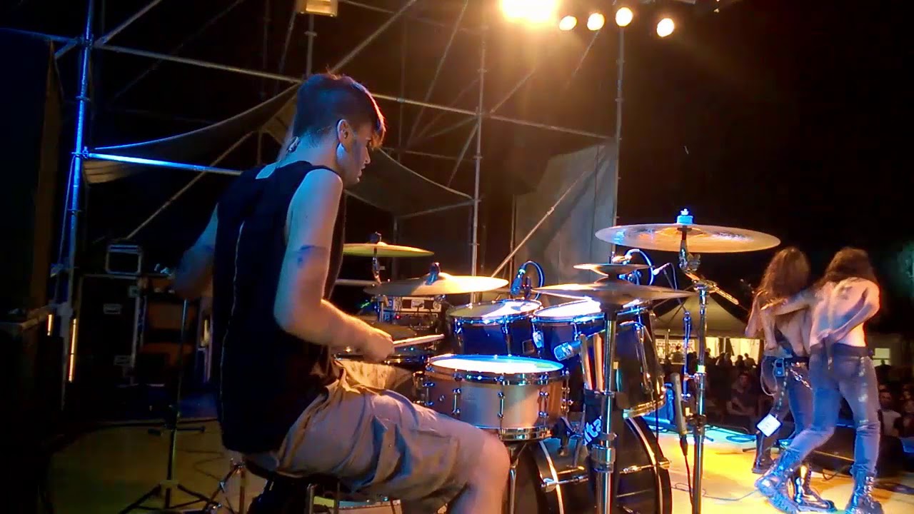 Furor Gallico - Ancient Rites (Live Drum Cam)