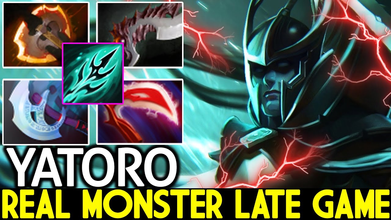 YATORO [Phantom Assassin] Real Monster Late Game Imba Crit Damage Dota 2