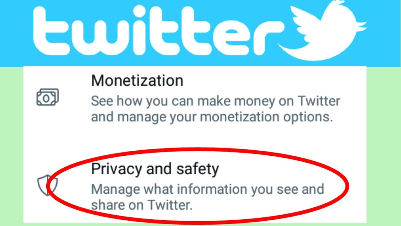How To Manage Twitter Privacy & Safety Setting