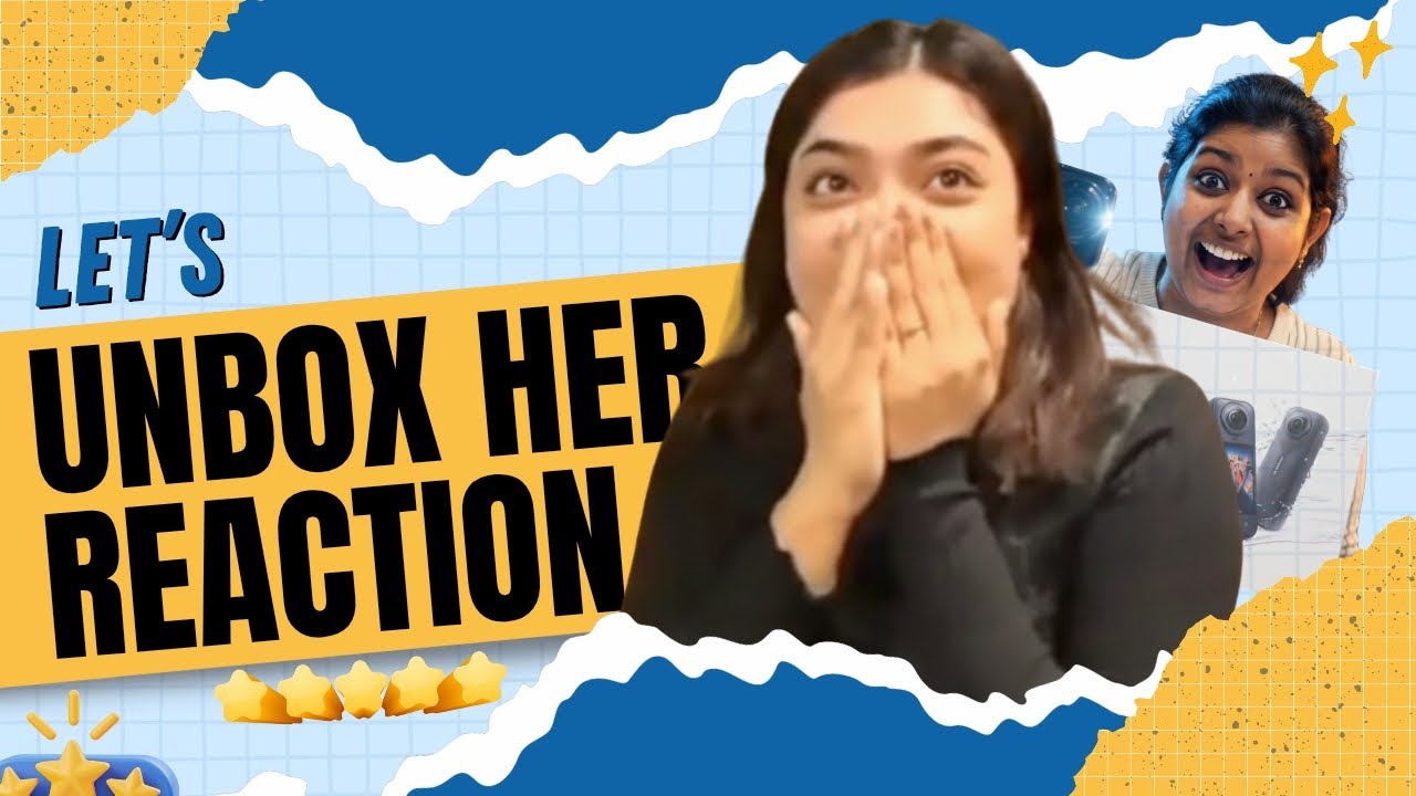 Let's unbox her reaction 🤞