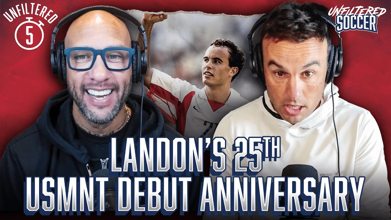 Landon Donovan Recalls His USMNT Debut 25 Years Later