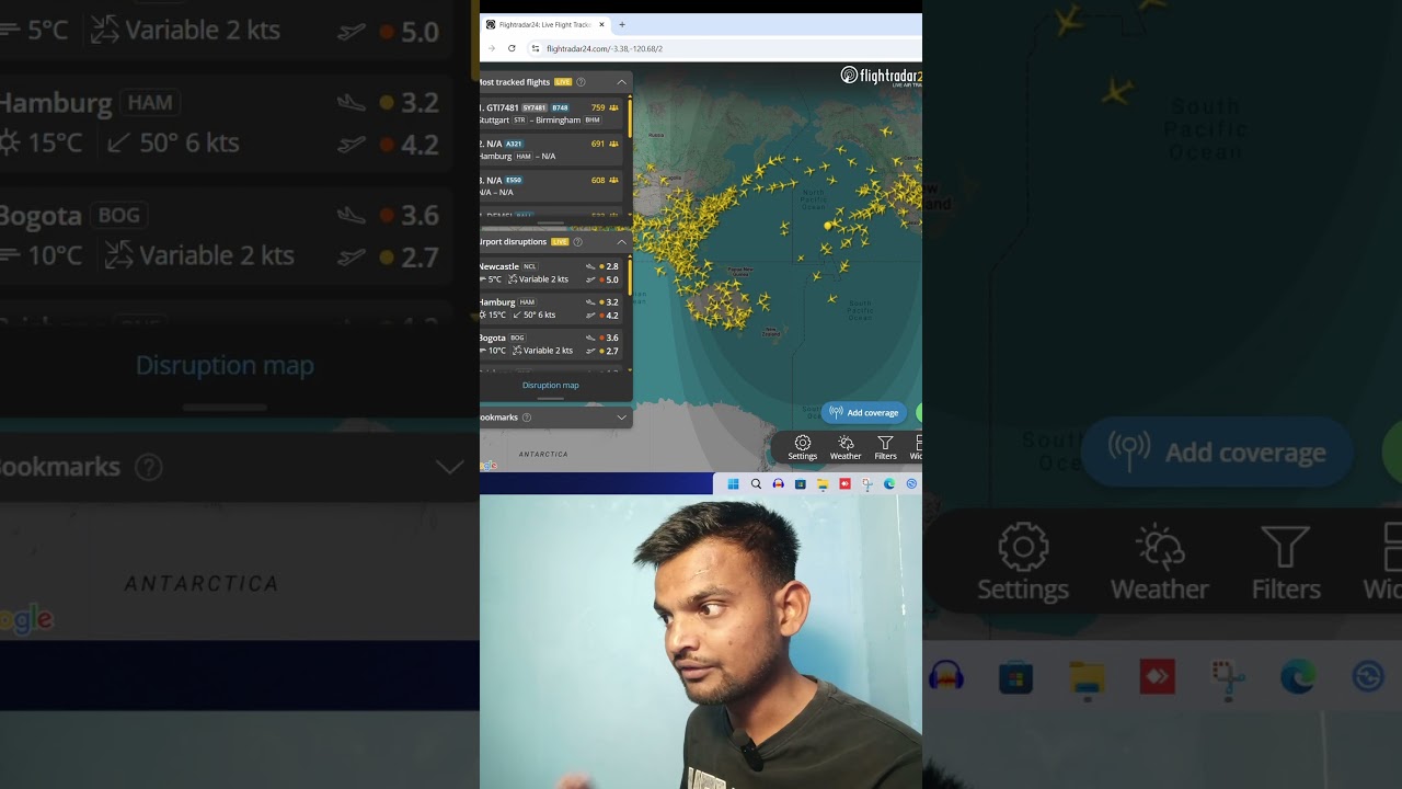 🚀 Live Flight Tracking! How to Use Flightradar24 Like a Pro ✈️📡