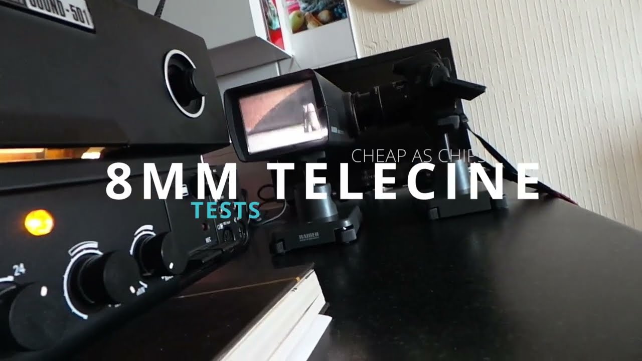 CHEAP AS CHIPS 8MM TELECINE SETUP