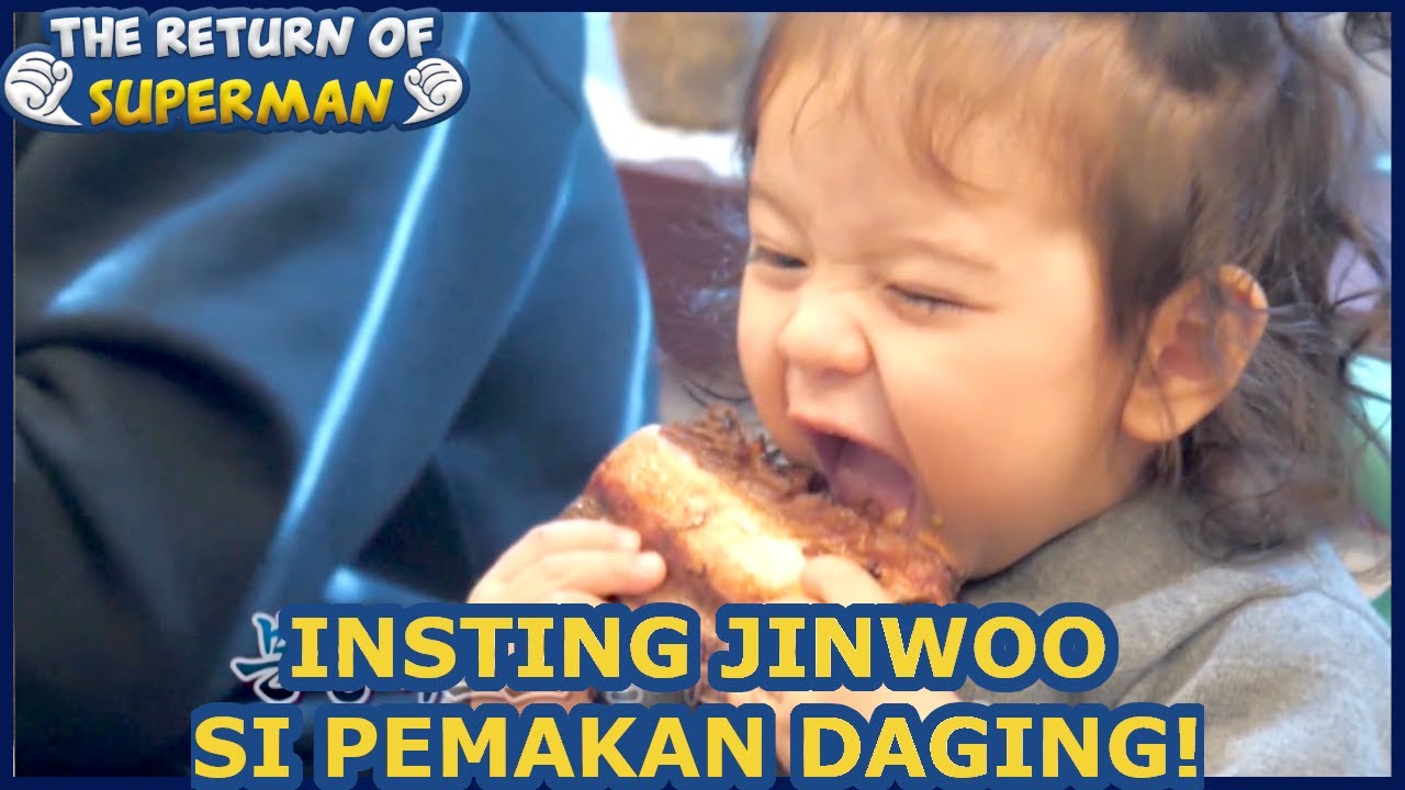 Insting Jinwoo Si Pemakan Daging! |The Return of Superman |SUB INDO|210328 Siaran KBS WORLD TV|