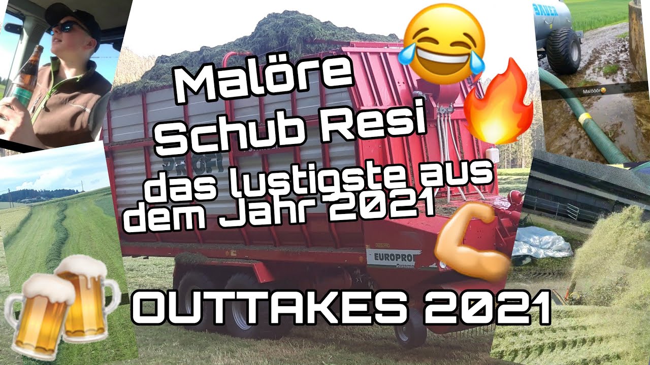 Fails & Outtakes | Das lustigste aus dem Jahr 2021! | Bier opening, Ballenprofis...| Moareida Agrar