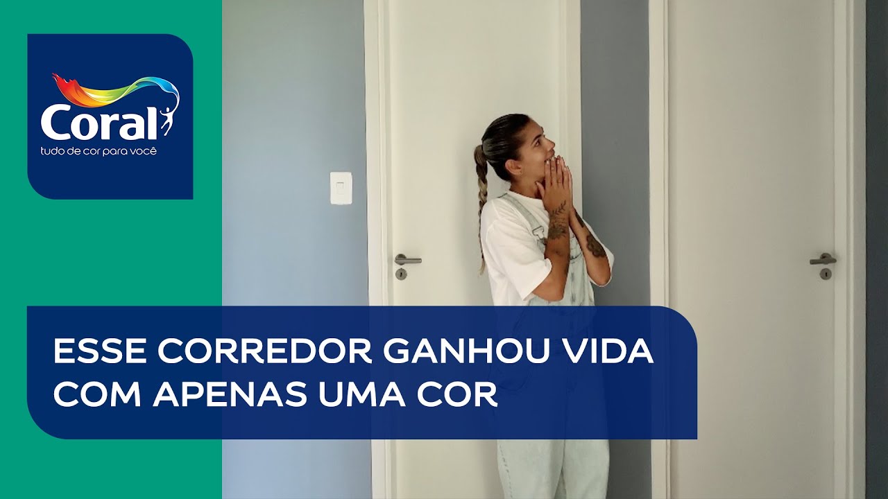 Transforme seu corredor de forma simples com pintura​