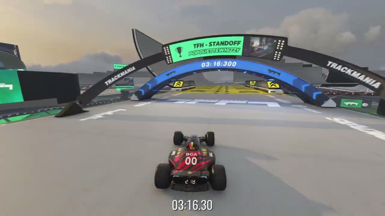 Trackmania mode création - Circuit No.1