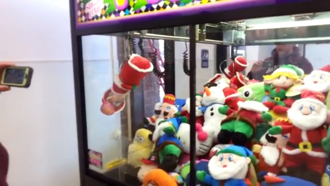 BRIAN'S CHRISTMAS (WITH FINGERNFRETS) - Claw Machine Winning Wins Skill Crane Grabber Game FREEZE