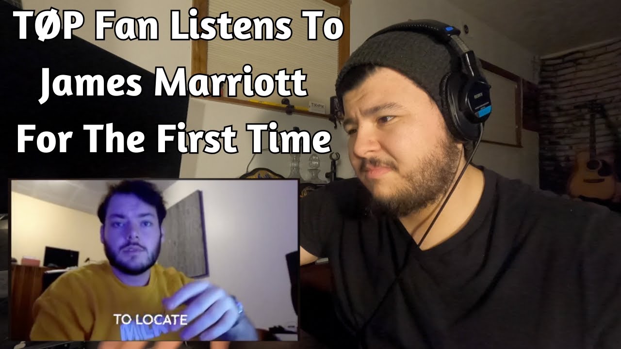 TØP Fan Listens To James Marriott For The First Time | Justin Listens To