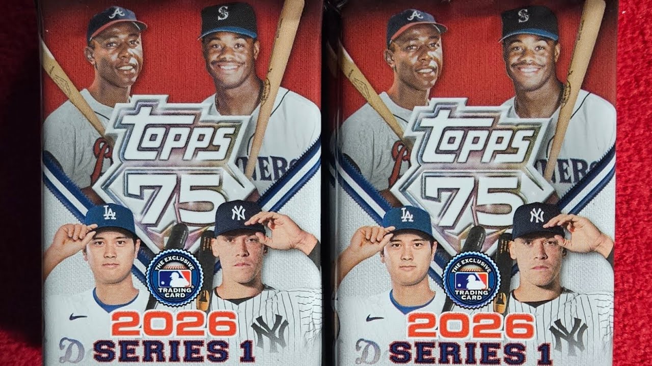 2026 Topps Baseball Series 1 Mega Box Opening - 196 Cards
