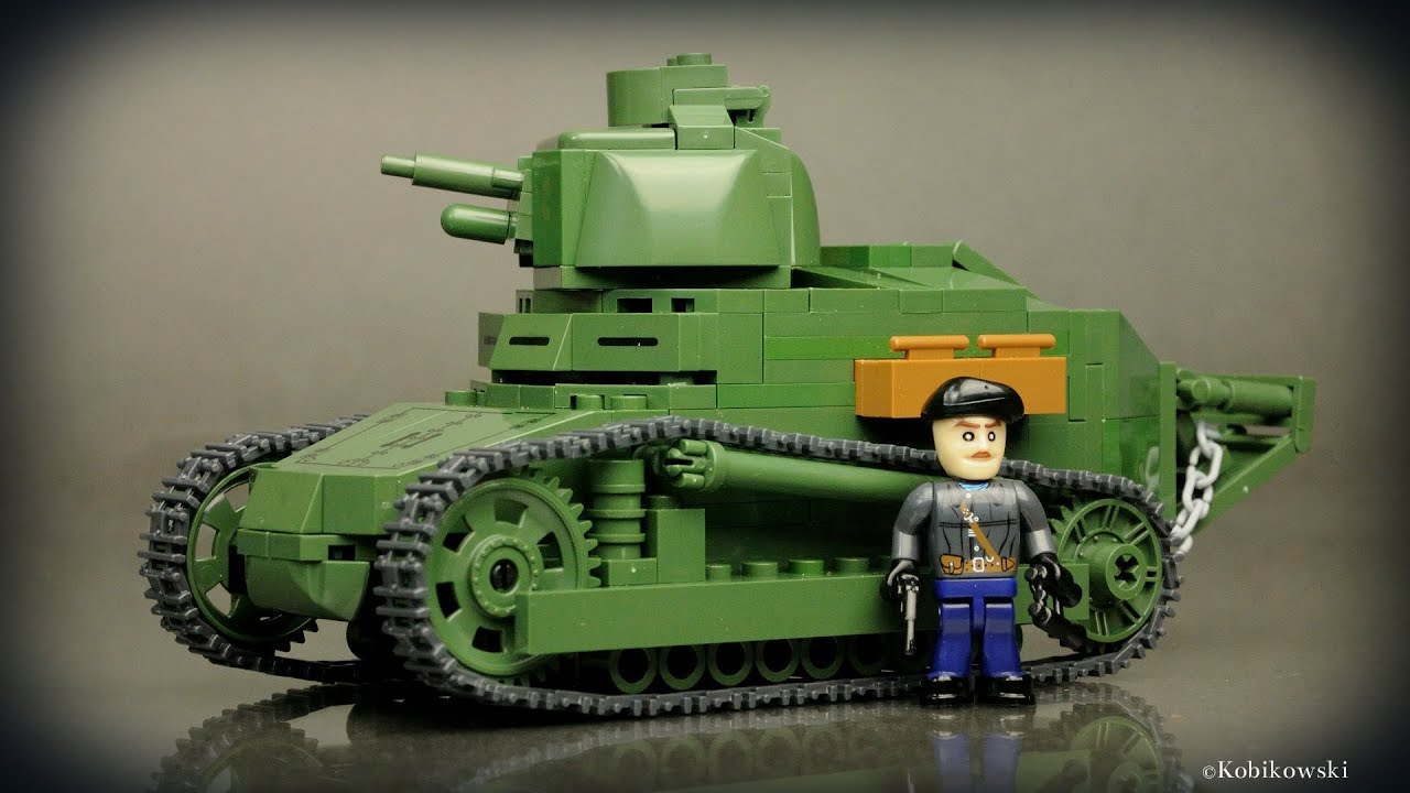 COBI Renault FT-17 (2973) - recenzja