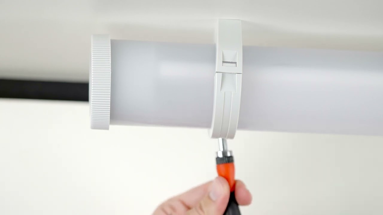 Mounted in no time: PLANOX TUBE | Luminaires for moist