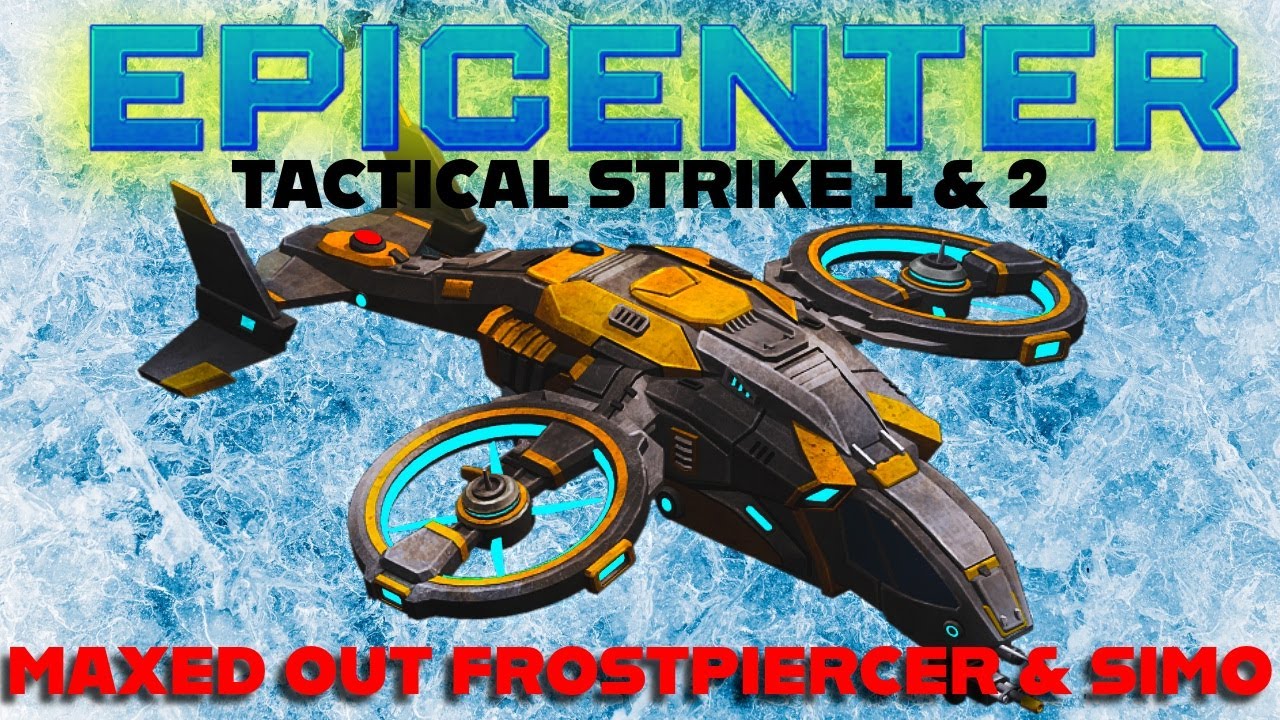 War Commander: Maxed Out Frostpiercer & Simo (Very Good Units)