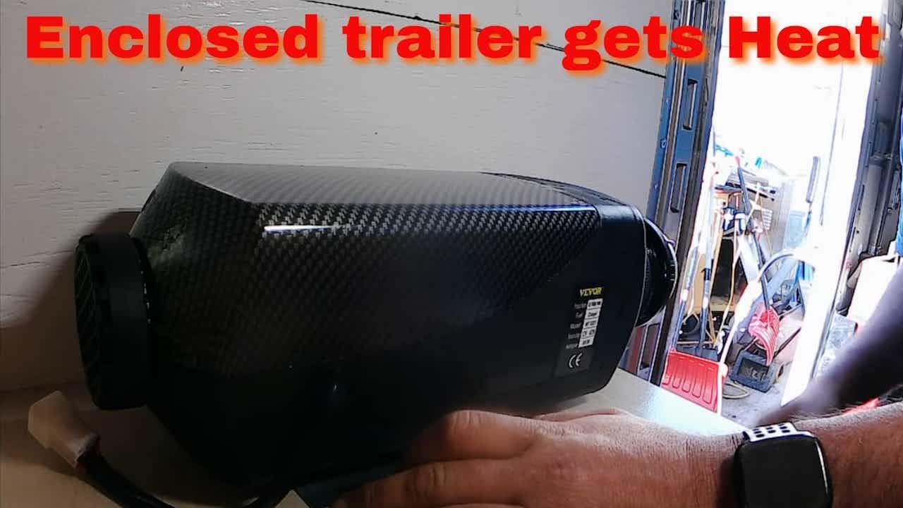 Big Enclosed Trailer - Part 4 - Diesel Heater Install