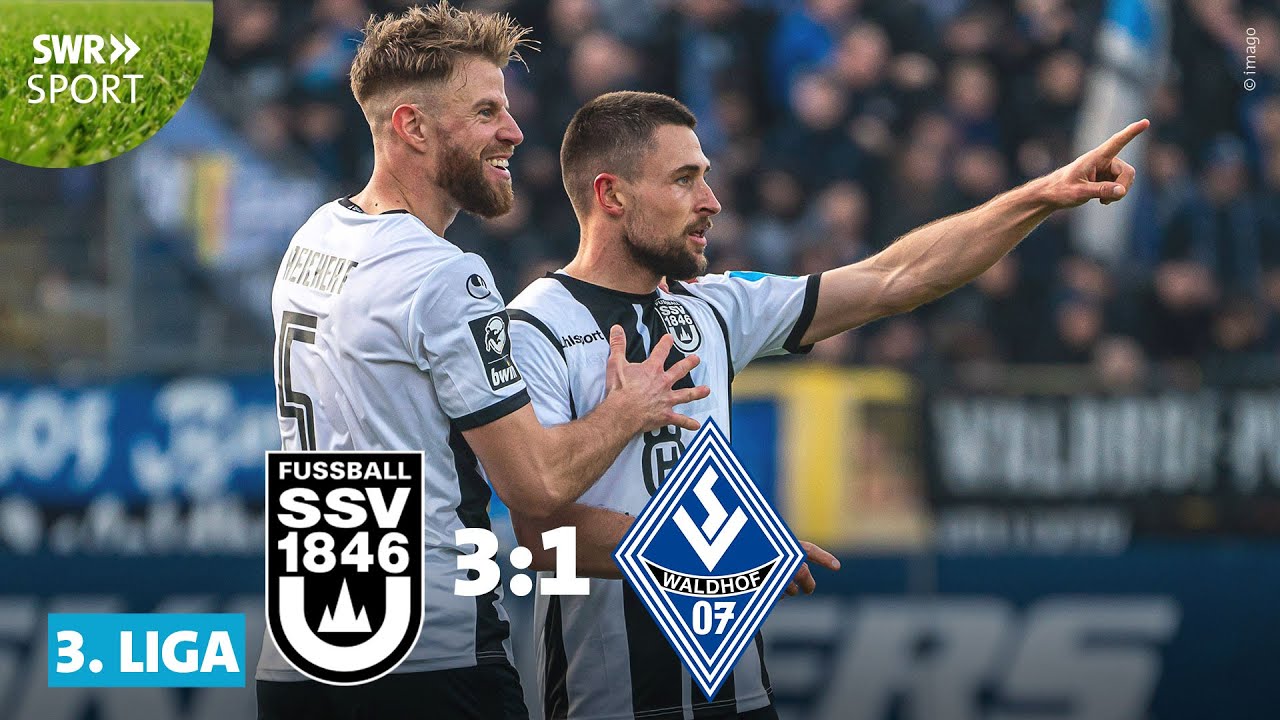 3. Liga: Zwei Riesen-Patzer bei SSV Ulm gegen Waldhof Mannheim | SWR Sport