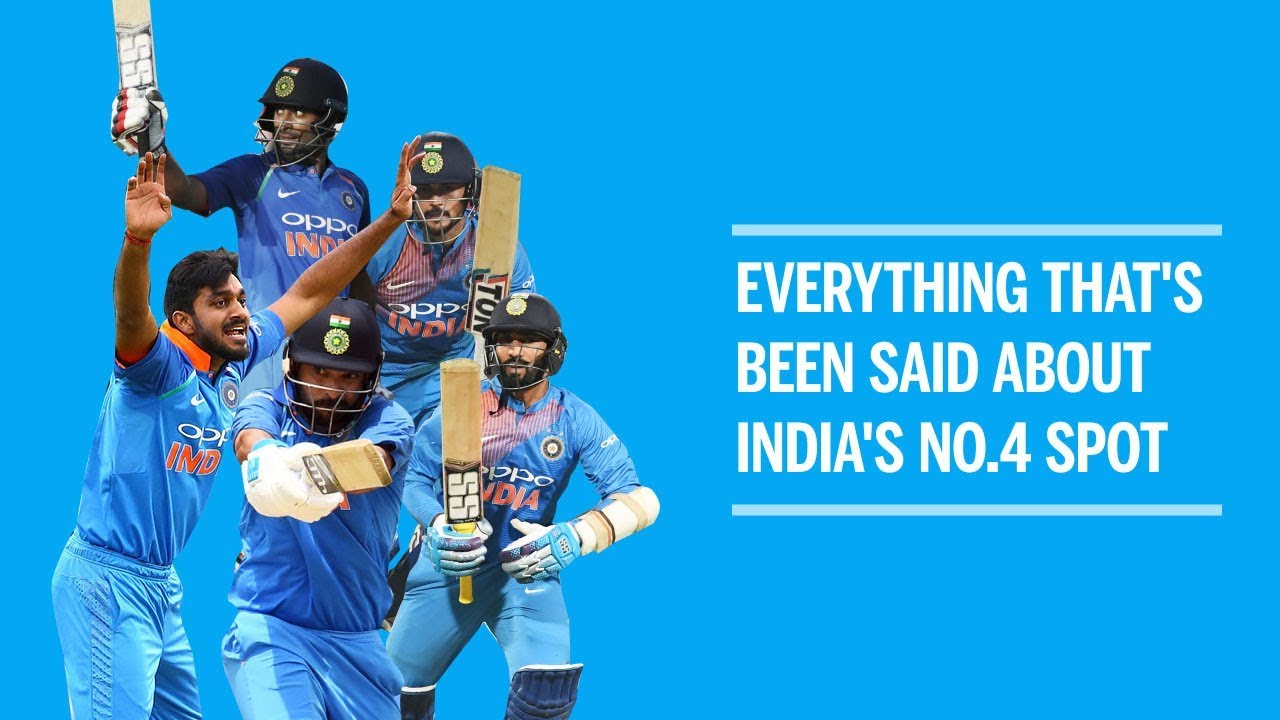 What's been said about India's middle order since 2017