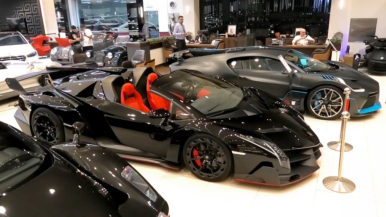 Back in DUBAI ! Visiting the MULTI-MILLION dollar HYPERCAR showrooms!