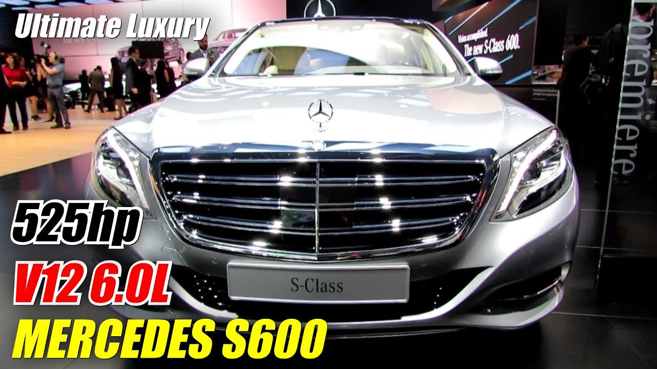 2015 Mercedes-Benz S-Class S600 - Exterior and Interior Walkaround - Debut at 2014 Detroit Auto Show