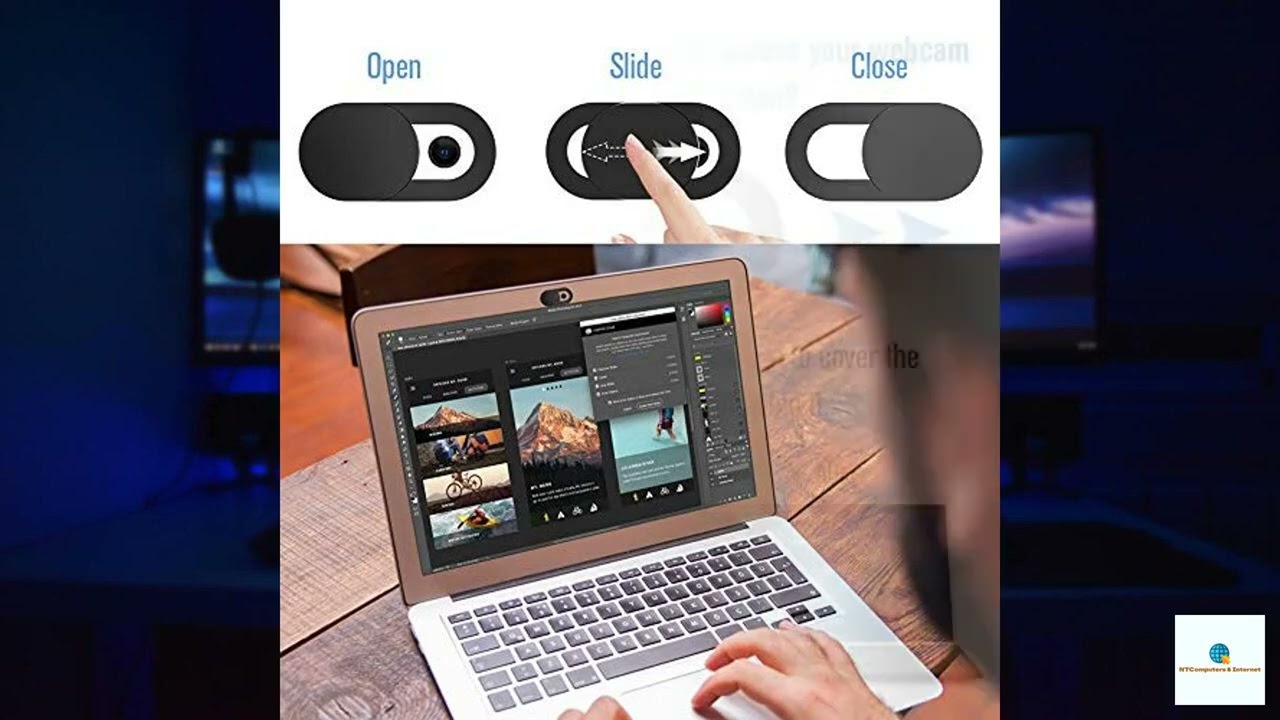 Review - Webcam Cover Slide,[6 Pack] Ultra-Thin Laptop Web Camera Cover Compatible with M