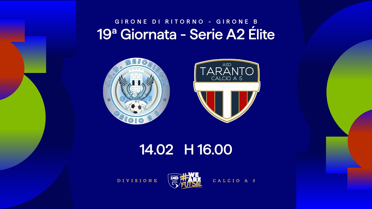 Mascalucia-New Taranto | 19ª giornata | Serie A2 Élite 2025/2026 - Girone B