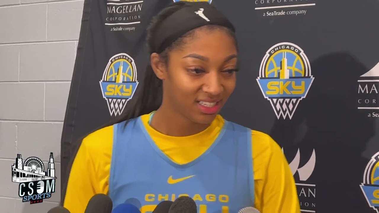 Chicago Sky Post Practice: Angel Reese (5/13/24)