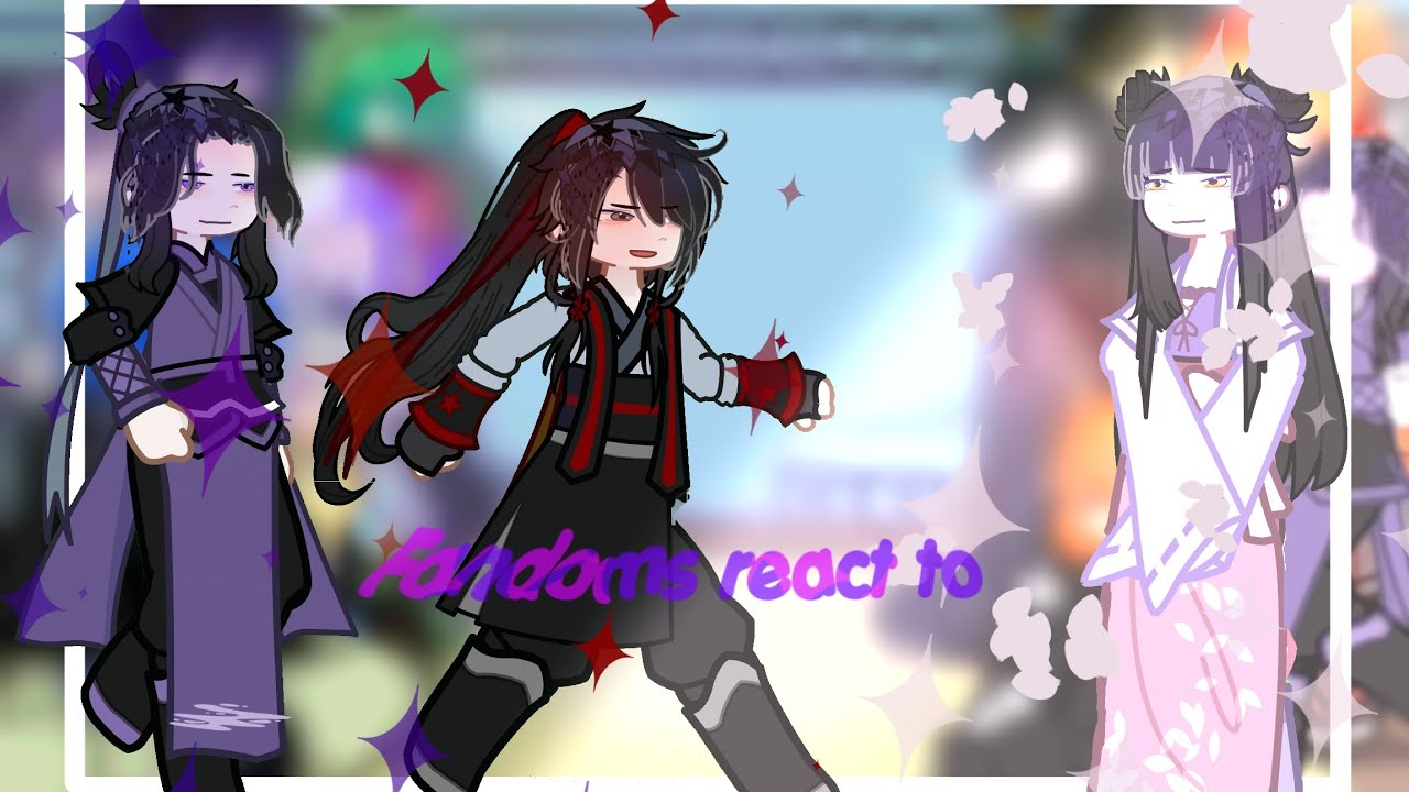 ☁️ | Fandoms react to eachother | 𝑫𝒓.𝑪𝒍⁰𝒖𝒅$ | part 1/12  | Jiang cheng part. 1 | X2 SPEED | ☁️