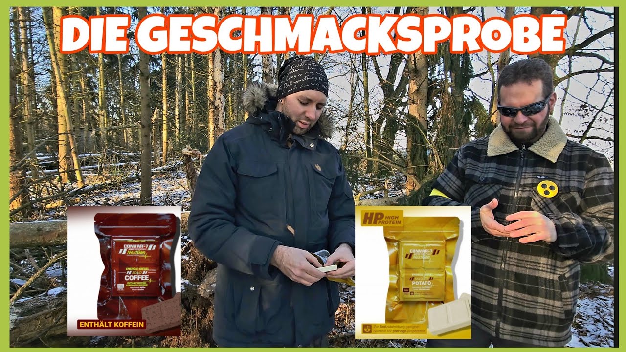Notfallnahrung im Test: Convar 7 nextGen Energieriegel &ndash; Kartoffel & Kaffee im Check!