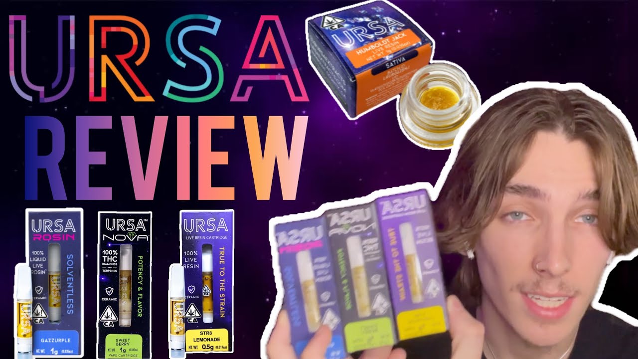 URSA Extracts Review | Live Rosin, Live Resin, & Diamond Cart + Wax!