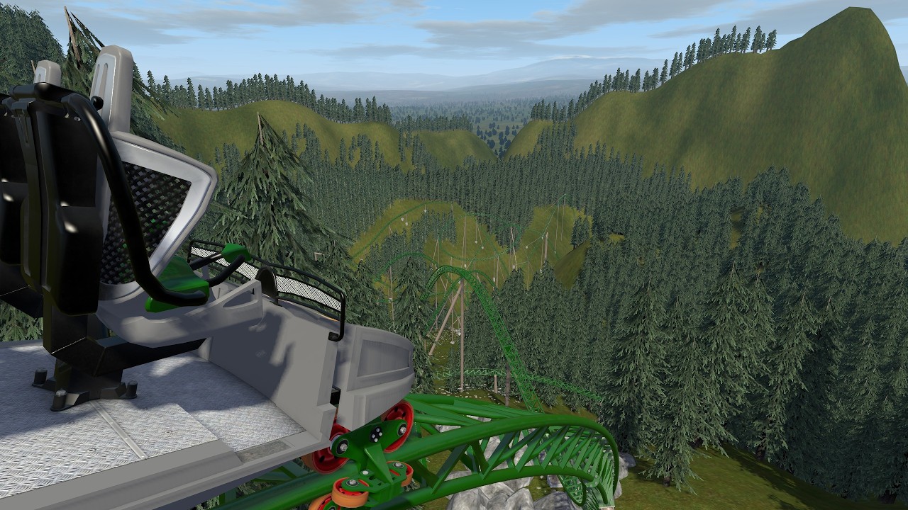 Monolith - A 370ft Cliff Diving Mack Giga - No Limits 2 Coaster (FVD++)